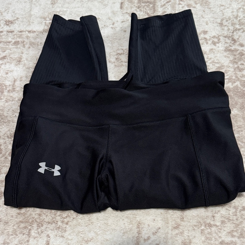 Under Armour Jet Black Performance Leggings